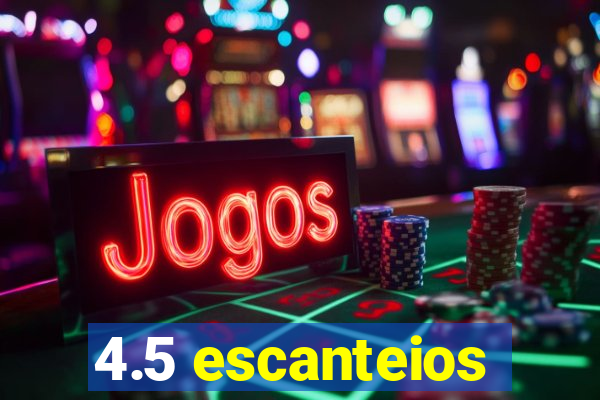 4.5 escanteios